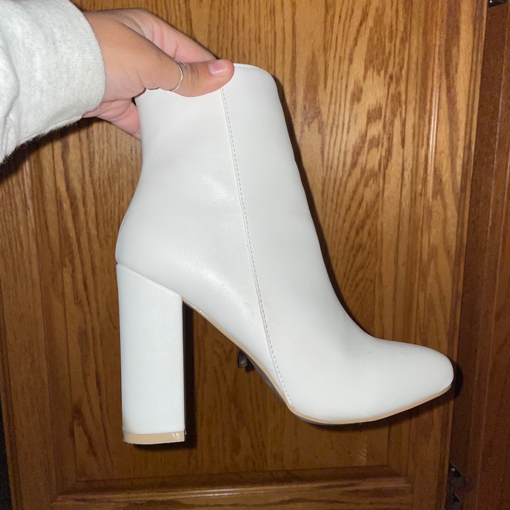 White boots